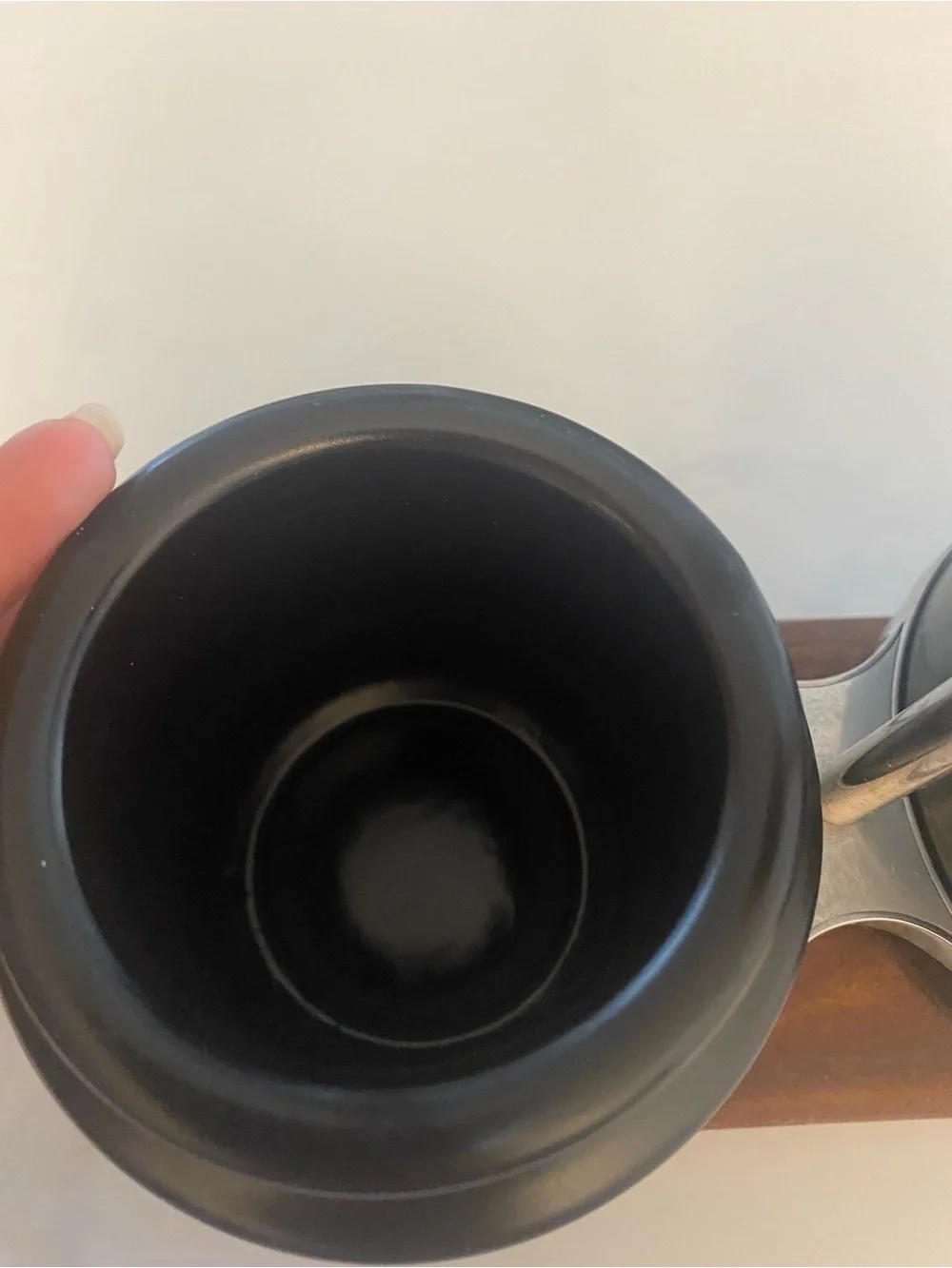 IKEA Black Kitchen Canister Set with Cork Lids